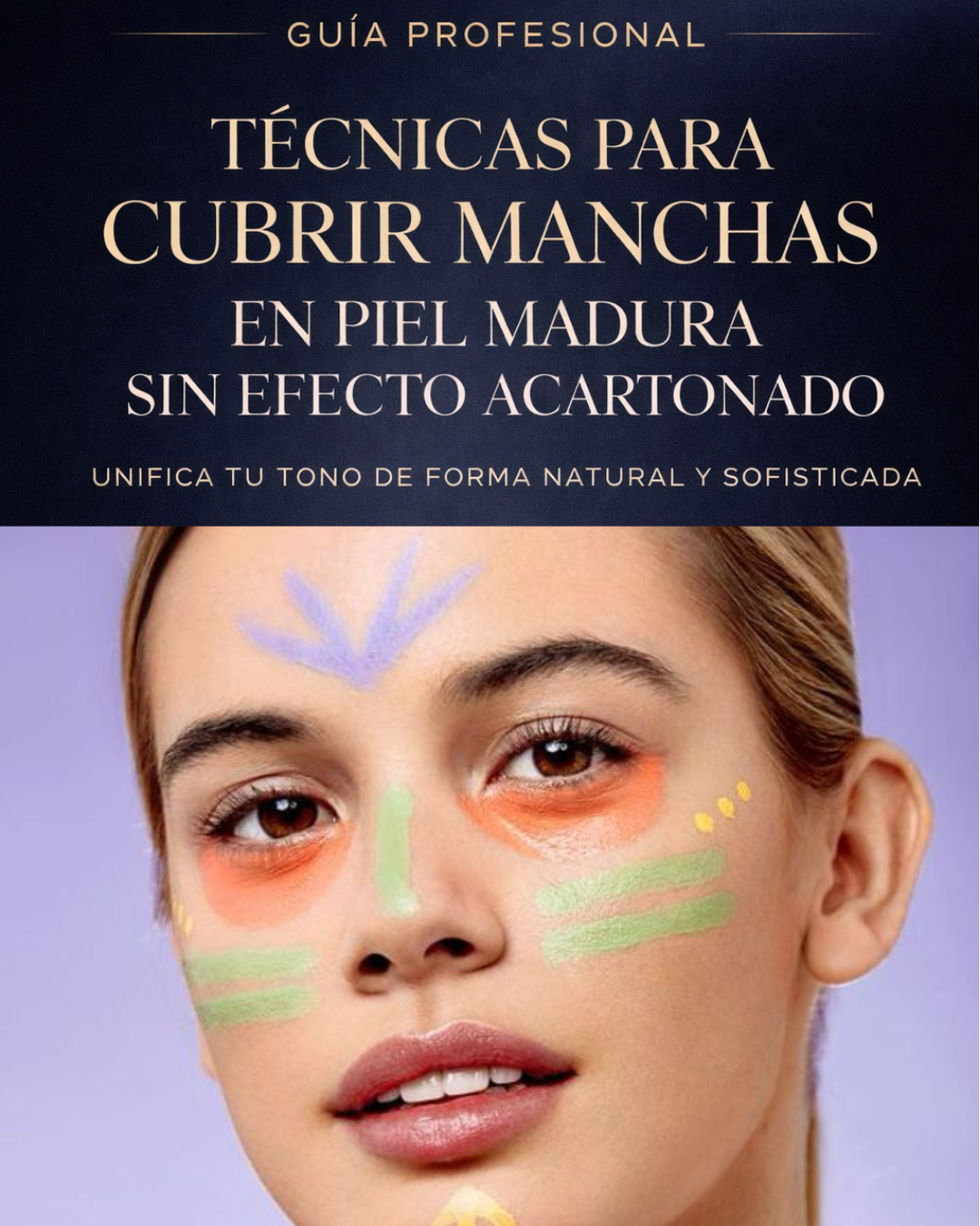 El método para ocultar manchas sin que se note